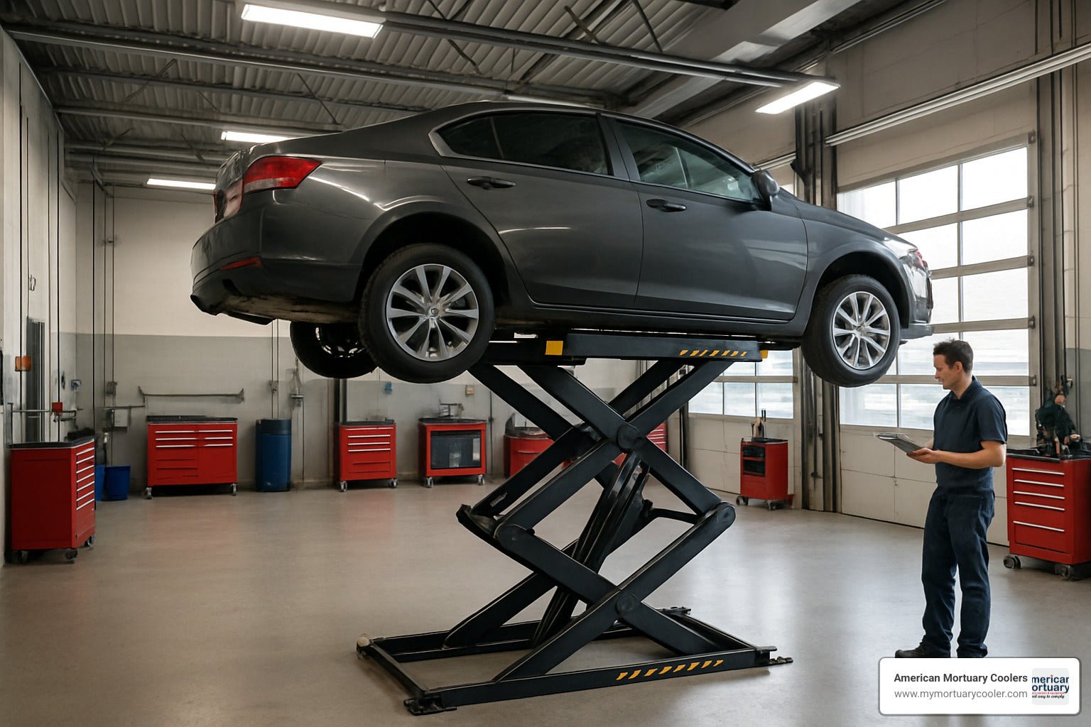 The Ultimate Guide to Comparing the Best Car Scissor Lifts - American Mortuary Coolers & Equipments The Ultimate Guide to Comparing the Best Car Scissor Lifts - American Mortuary Coolers & Equipments